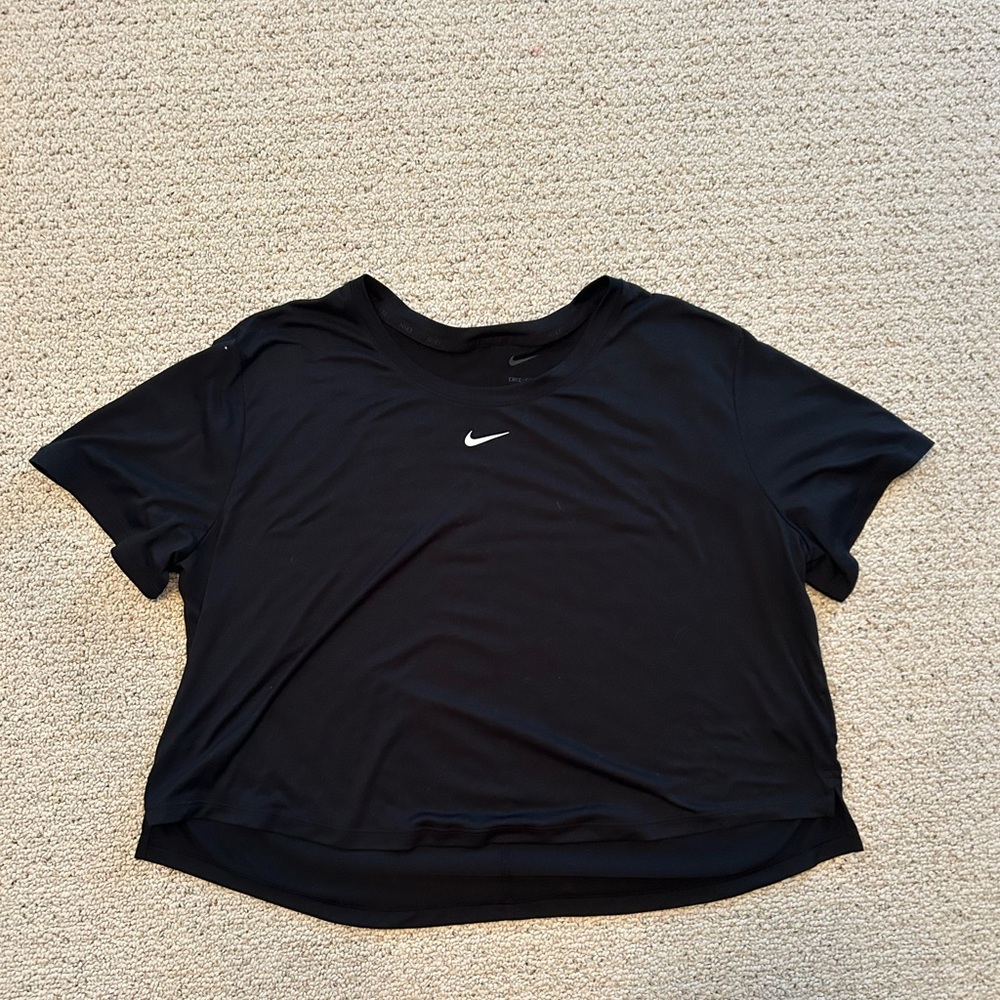 Black Nike Crop Top